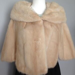 1960’s Mink Caplet